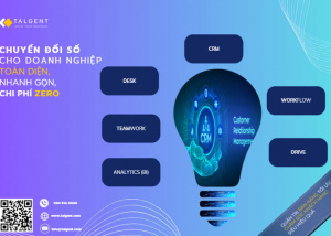 Bộ ứng dụng Talgent miễn phí trọn đời cho doanh nghiệp SME ít hơn 10 nhân sự
