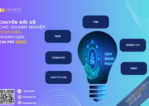 Bộ ứng dụng Talgent miễn phí trọn đời cho doanh nghiệp SME ít hơn 10 nhân sự