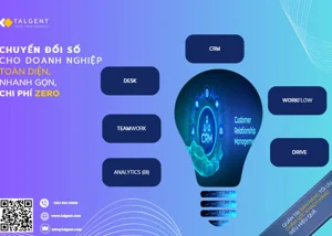 Bộ ứng dụng Talgent miễn phí trọn đời cho doanh nghiệp SME ít hơn 10 nhân sự