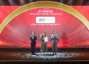 FPT Retail 8 năm liền vào top 10 công ty bán lẻ uy tín