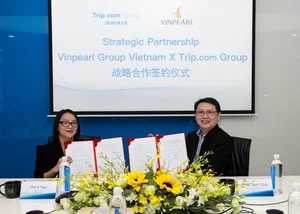 Tập đoàn Trip.com thiết lập quan hệ đối tác chiến lược mới với tập đoàn Vinpearl