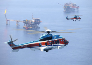 Đội trực thăng Super Puma của Tổng công ty Trực thăng Việt Nam đạt 75.000 giờ bay