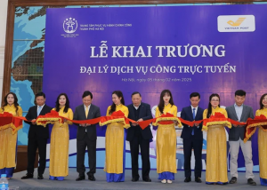 Hà Nội khai trương thí điểm đại lý dịch vụ công trực tuyến