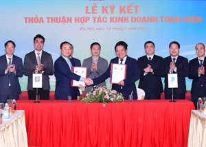 VNPT ký kết thỏa thuận hợp tác toàn diện với Petrolimex và Vinachem