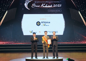 Vbee AIVoice - Công nghệ giọng nói Việt được vinh danh tại Sao Khuê 2025