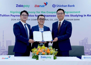 Zalopay hợp tác Danal và Shinhan Bank ra mắt dịch vụ thanh toán học phí quốc tế