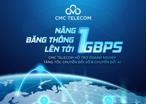 CMC Telecom nâng băng thông lên tới 1Gbps, hỗ trợ doanh nghiệp chuyển đổi số