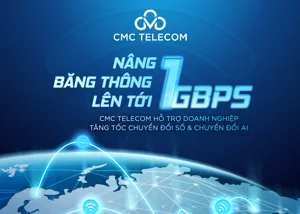CMC Telecom nâng băng thông lên tới 1Gbps, hỗ trợ doanh nghiệp chuyển đổi số