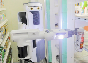 Robot AI đa nhiệm phục vụ cửa hàng tiện lợi Nhật Bản