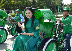 Huế: Ra mắt dịch vụ Grab Xích lô đầu tiên tại Việt Nam