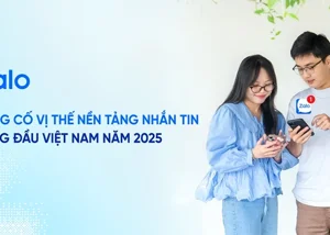Zalo tiếp tục khẳng định vị thế là nền tảng nhắn tin hàng đầu Việt Nam