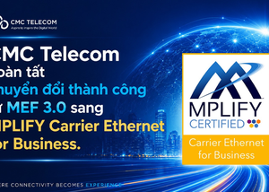 CMC Telecom hoàn tất chuyển đổi sang MPLIFY Carrier Ethernet for Business