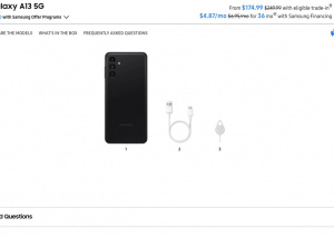 Samsung Galaxy A bán ra tại Mỹ không kèm sạc