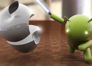 Android chiếm thị phần nhiều hơn iOS trên phạm vi toàn cầu