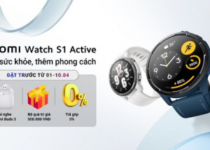 Xiaomi Watch S1 Active đã được mở bán, giá 4,49 triệu đồng