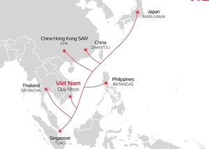Viettel công bố cập bờ tuyến cáp ADC, băng thông lớn nhất Việt Nam