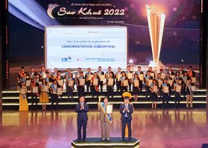 Ngân hàng Xây Dựng (CB) nhận giải thưởng Sao Khuê 2022