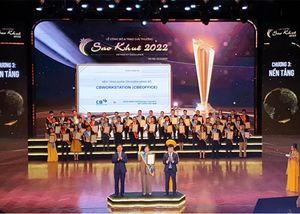 Ngân hàng Xây Dựng (CB) xuất sắc nhận danh hiệu Sao Khuê 2022