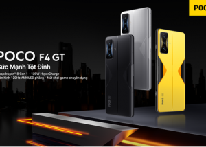 POCO chính thức ra mắt POCO F4 GT
