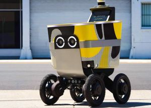 Uber ra mắt dịch vụ giao đồ ăn bằng robot và xe tự lái