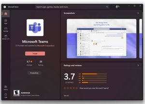 Ứng dụng Microsoft Teams đã có mặt trên Microsoft Store