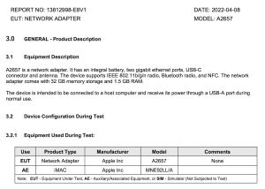 Rò rỉ thiết bị bí ẩn mới chạy iOS của Apple