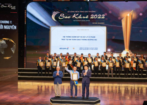 Hệ thống Giám sát và xử lý vi phạm trật tự an toàn giao thông của ELCOM được vinh danh Sao Khuê 2022