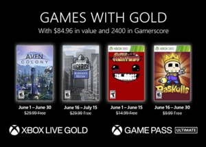 Microsoft đã tiết lộ những trò chơi của tháng 6 cho Xbox Live Gold