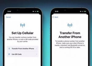 iOS 16 cho phép người dùng chuyển eSIM giữa các iPhone qua Bluetooth