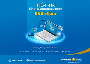 BAOVIET Bank triển khai cổng thanh toán trực tuyến BVB eCom