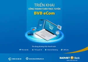 BAOVIET Bank triển khai cổng thanh toán trực tuyến BVB eCom