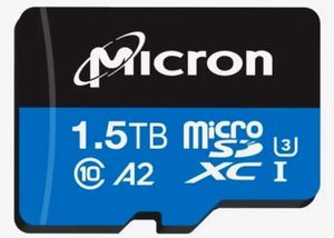 Micron giới thiệu thẻ nhớ microSD 1,5 TB đầu tiên