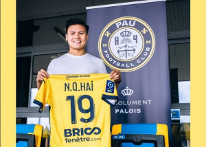 Số người theo dõi fanpage Pau FC tăng gấp 11 lần nhờ Quang Hải