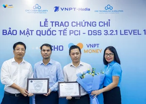 VNPT Money nhận chứng chỉ bảo mật PCI DSS cấp độ cao nhất
