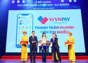 Ví VNPAY đạt giải Top Công nghệ 4.0 Việt Nam 2022
