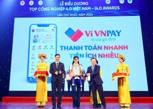 Ví VNPAY đạt giải Top Công nghệ 4.0 Việt Nam 2022