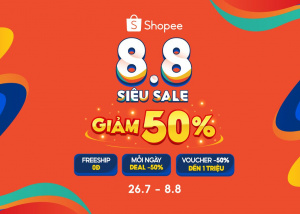Hàng hiệu giá xịn đồng loạt đổ bộ Shopee Mall trong hôm nay