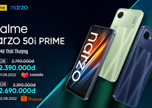 Realme chính thức ra mắt Narzo 50i Prime, giá 3,39 triệu đồng
