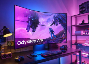 Samsung ra mắt màn hình Odyssey Ark, hỗ trợ tần số quét 165 Hz