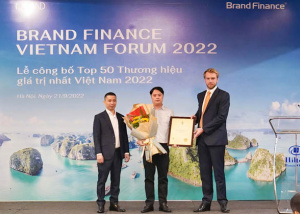 Lần thứ 4 liên tiếp, VNPT đứng thứ 2 top 50 thương hiệu giá trị nhất Việt Nam