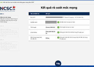 NCSC ra mắt công cụ giúp làm sạch mã độc trên không gian mạng