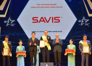 SAVIS và SAVIS Digital được vinh danh ở 03 lĩnh vực tại Lễ trao giải TOP 10 doanh nghiệp CNTT Việt Nam 2022