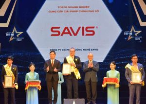 SAVIS và SAVIS Digital được vinh danh ở 03 lĩnh vực tại Lễ trao giải TOP 10 doanh nghiệp CNTT Việt Nam 2022