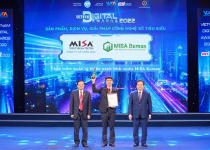 Misa được vinh danh tại Giải thưởng Chuyển đổi số Việt Nam 2022