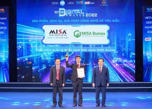 Misa được vinh danh tại Giải thưởng Chuyển đổi số Việt Nam 2022