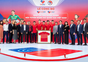 VNPAY tài trợ cho đội tuyển quốc gia Việt Nam