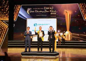 BRAVO 8R2 (ERP-VN) xuất sắc được vinh danh Top 10 Sao Khuê 2022