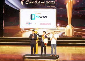 Giải pháp công nghệ tiên phong SVM của công ty Hyperlogy gây ấn tượng mạnh tại giải thưởng Sao Khuê 2022
