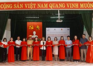 Công bố thí điểm công cụ thu gom rác trên sông tại huyện Nam Trực, tỉnh Nam Định