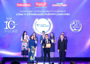 FPT Long Châu được vinh danh Top 10 Tin Dùng Việt Nam 2022